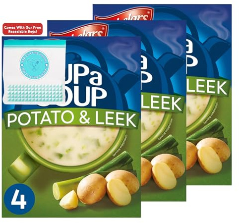Potato & Leek Cup a Soup - (4 Sachets) 107g x3