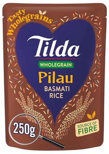 Tilda Microwave Wholegrain Pilau Rice 250g