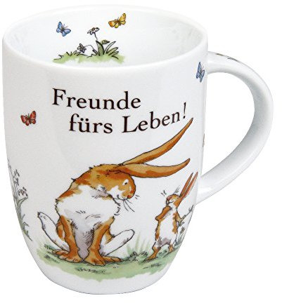 Könitz Coffee Mug, Porcelain, Multi-Colour, 12 x 8 x 10.3 cm