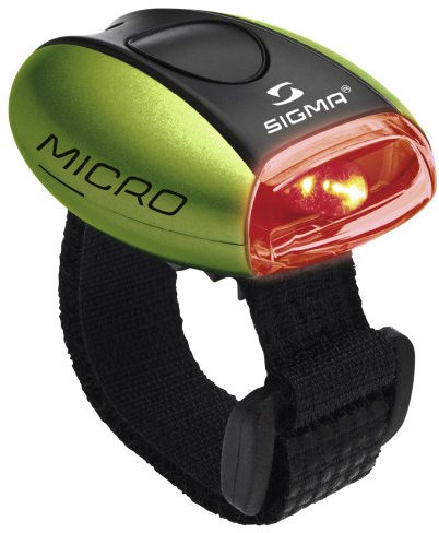 SIGMA SPORT Micro 17233 Éclairage Blanc multi sport LED Micro Vert