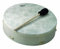 REMO Buffalo Drum, Indianertrommel mit Schnurhaltekreuz, mit Schlegel, ca. 35,5 x 9 cm