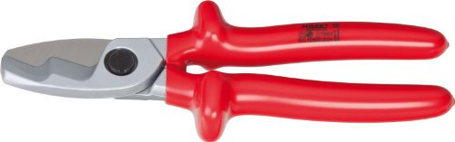 HAZET 1804VDE-33 208 mm VDE Cable Shears with Protective Insulation - Multi-Colour
