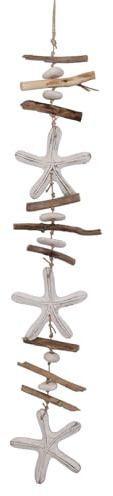 GURU SHOP Mobile aus Holz - Seestern 1, 80x8x2 cm