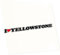 INDIGOS UG Autoaufkleber - Aufkleber - JDM - Die Cut - Sticker fürs Auto mit Herz - 15 cm - I Love Yellowstone