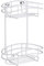 WENKO Wandregal 2 Etagen Classic Plus - Wandablage, Badregal mit hochwertigem Rostschutz, Stahl, 24 x 32.5 x 15 cm, Weiß