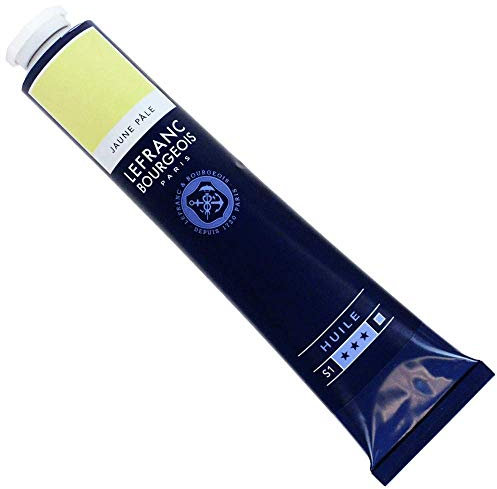 Lefranc & Bourgeois Fine Oil Pintura al Óleo, Amarillo (Pale Yellow), 150 ml