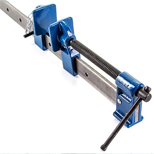 White Hinge Expert Sash Clamp 900mm/3ft - Heavy Duty Steel Blue Clamp Vise