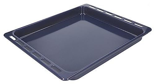 Backblech Fettpfanne emailliert kompatibel mit Bauknecht Whirlpool Ignis Indesit Lloyds 445 x 375 x 40 mm 481010764532