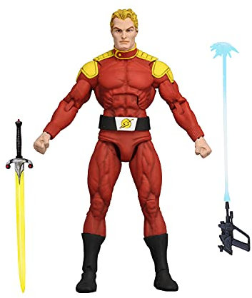 NECA 42600 - Defenders of The Earth Series - Flash Gordon - 17,8 cm große Actionfigur