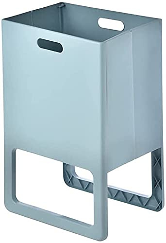 JSY Panier à linge pliable, facile à ranger, portable, grand panier à linge sale pour salle de bain, chambre à coucher (couleur : bleu)