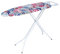 Royalford Ironing Board, Adjustable Height & Iron Rest To Secure Iron In Place, Lightweight & Foldable For Compact Storage, Protective Feet,100% Cotton Fitted Cover (Blue) – 95.5 x 30.5 cm