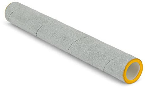 NKlaus Bâton sonore en cuir véritable pour bol chantant en cristal, dentelle d'environ 22cm de long Bâton sonore pour bols chantants, travail manuel 3655