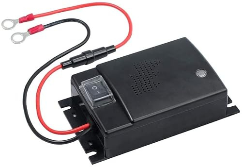 Baceyong12V Ultraschall Mäusevertreiber Auto Ratte Ratte Schädling Tierabwehr Insektenvertreiber mit Frequenz und LED Blitzfunktion