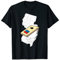 New Jersey Corn Hole Spieler Cornhole Toss Game Sportmannschaft T-Shirt