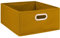 Five - Storage Box Mustard Yellow 31 x 31 x 15 cm