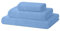Degrees home - Ensemble de Serviettes de Bain - Serviette de Douche, Serviette à Main et Serviette de Bidet - 100% Coton - 480 g/m2-1-30X50 / 1-50X100 / 1-65X130 - Bleu Ciel