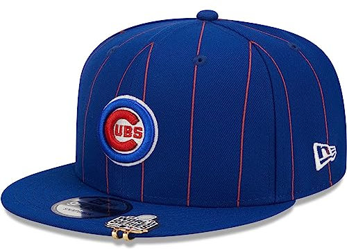 New Era 9Fifty Snapback Cap - Pinstripe Chicago Cubs