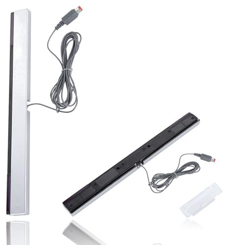 Enhance Your Gaming Experience with the Wired Sensor Bar Stand for Nintendo WII Console, Easy Installation, Sleek Design, and Optimal Accuracy