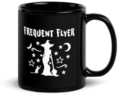 Teegarb Letter Blanket Frequent Flyer Witch | Witch | Resting Witch Face | Trick Or Treat | Fall |