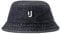Johnny Urban Fischerhut Herren & Damen Schwarz - Bob - Anglerhut für Sommer Festival Urlaub - S/M -Stylischer Bucket Hat aus Baumwolle - Hut mit eingenähtem Schweißband