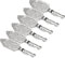 Fcuajdkq 6PCS Stainless Steel Absinthe Spoons Set Kit Vintage Cocktail Bar Glass Cup Drinking Filter Hollowed Out Absinthe Spoon Kit