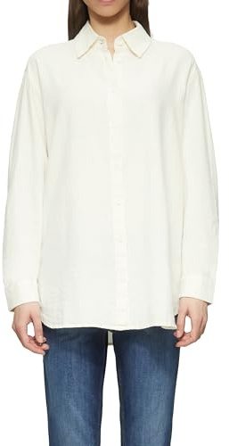 QS Damen Bluse Langarm Leinen