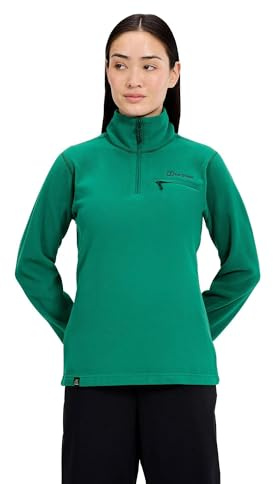 Berghaus Damen Prism 2.0 Micro Polartec Fleece mit halbem Reißverschluss | Zusätzliche Wärme | Schmeichelnder Stil | Strapazierfähig Midlayer