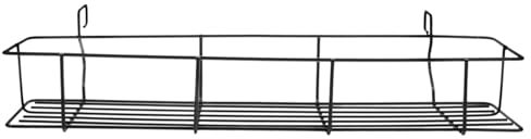 ibasenice 1Stück Metall BBQ Grill Hängekorb Gewürzflaschen Organizer Für Praktischer Aufbewahrungskorb Mit Hakendesign Zur Aufbewahrung Von Soßen Und Gewürzen Farblich