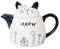 OUNONA Tetera de Cerámica Decorativa Forma de Kawaii y Tetera Hogar y