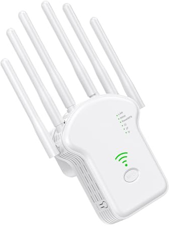Extensor de Rango WiFi | Extensor De Internet Inalámbrico,Amplificador WiFi Doble Banda Inalámbrico para Casa, Exteriores y Sótano