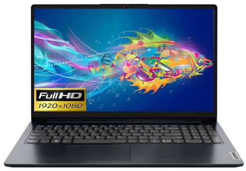 Lenovo Idea Pad 1 Laptop in Blue AMD Ryzen 3 up to 4.1Ghz 15.6in FHD 8GB DDR5 RAM 256GB SSD Win 11 (ID3 - Renewed)