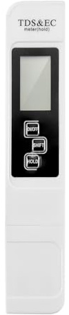 Sissineck TDS EC Meter Digitaler Wasser QualitäTs Tester 0-9999 PPM Mess Bereich Wasser Reinheits Temperatur Messer Tester