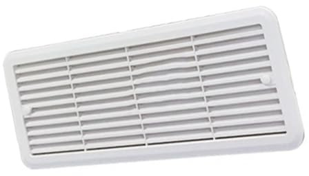 For Thetford ABS Copertura di Ventilazione Frigo Griglia di Montaggio 480X186mm for Caravan Camper RV Camper(White)
