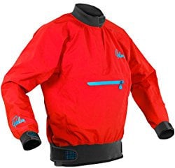 Palm Kayak or Kayaking - Vector Kayak Coat Jacket Coat Red - Lightweight. Waterproof & Breathable
