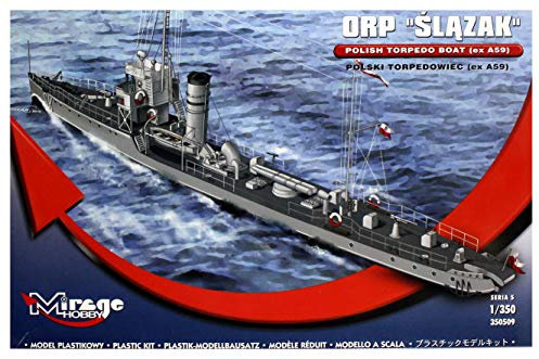 Mirage Hobby 350509 - Modellbausatz ORP Slazak Polish Torpedo Boat ex A59
