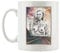 Pixxprint San Francisco-Thing Coole Party Tasse, ca. 300ml Fassungsvermögen, Keramik Weiß, Spülmaschinenfest