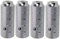 4X BMX Fahrrad Pegs 50x 110 mm Aluminium Fussraster 14 mm Achsverlängerung