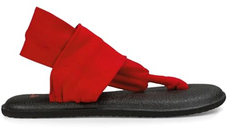 Sanuk Damen Yoga Sling 2 Sandale, hellrot, 41.5 EU