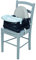 Safety 1st Sitzerhöhung Easy Care Booster, schnelle und einfache Anbringung, inkl. abnehmbarem Tisch/Tablett, höhenverstellbar und mit 3-Punkt-Gurt für einen sicheren Halt, Gray Patches