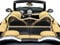 Aperta Windschott passend für Mini Cooper Cabrio 100% Passgenau OEM Qualität Beige Windstop Windabweiser