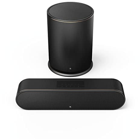 Hama SIRIUM3800ABT Soundbar-Lautsprecher 2.1 Kanäle, Schwarz, kabellos und kabellos, Soundbar (2.1 Kanäle, kabellos und kabellos)