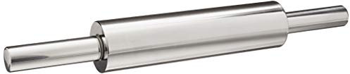 Fox Run 8654 Stainless Steel Rolling Pin, Stainless Steel Rolling Pin