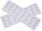 YUPPIE TONE Bra Strap Extension 8 Hooks 3 Row Underwear Lengthened Buckle 2pcs White