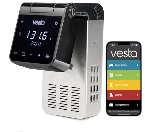 Vesta Precision Sous Vide Cooker, 30L Capacity, WiFi App Control