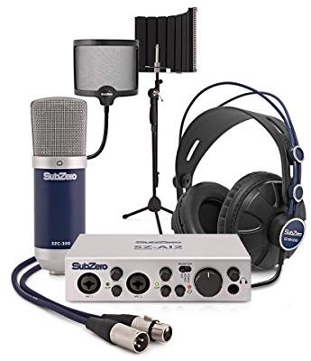 SubZero BASE-2 Vocalist Home Recording Bundle