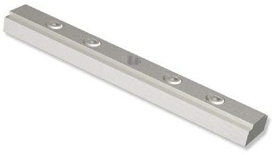 Interdeco Innenlaufverbinder für Innenlauf-Gardinenstangen/Innenlaufstangen 16 mm und 20 mm Ø, aus Metall (2 Stück)