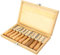 10 Stück Holzgriff Carving Knife Meißel Kit Set, Holzbearbeitungs-Handwerkzeug