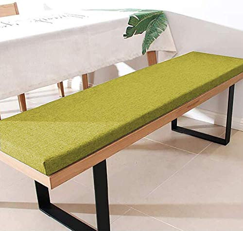 Outdoor-Bankkissen, 180 x 35 cm, mit Schaumstoff gefüllt, komfortable, langlebige Kissen, Ersatz-Pad für Gartenbank oder Schaukel, 2-, 3-, 4-Sitzer