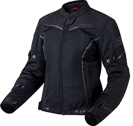 Ozone Jet II Lady Veste moto femme protections coudes et épaules membrane étanche ventilation éléments réfléchissants 4 poches