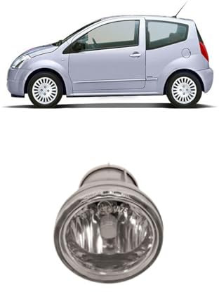 DM Autoteile 108021 Nebelscheinwerfer Nebelleuchte links rechts kompatibel für Citroën C2 C3 I Jumpy